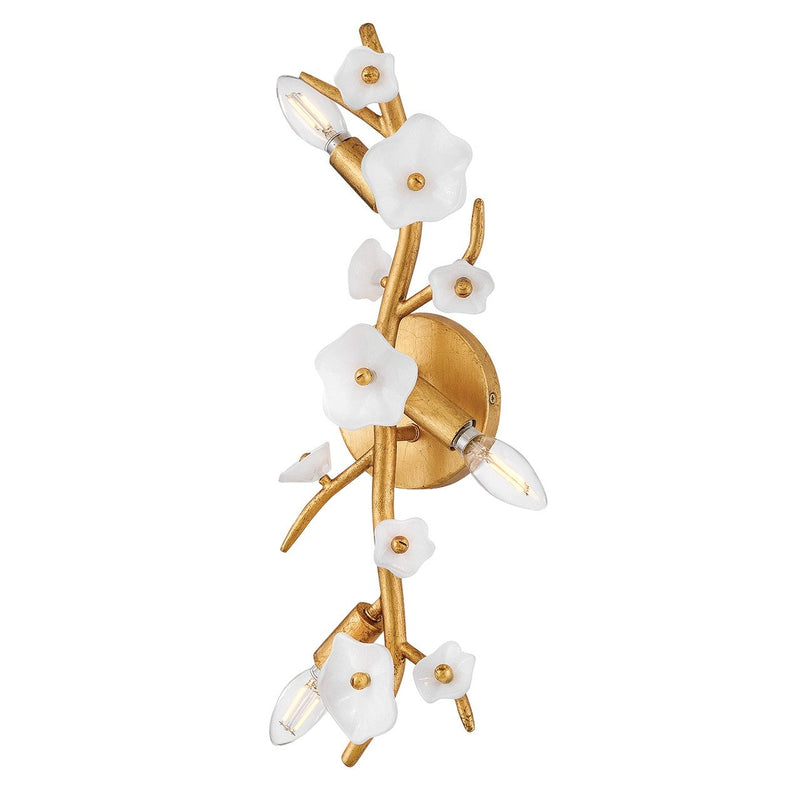 Fredrick Ramond - FR41630DA - LED Wall Sconce - Azalea - Distressed Brass