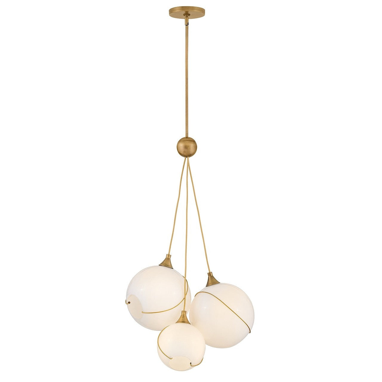 Hinkley - 30304HBR-CO - LED Pendant - Skye - Heritage Brass