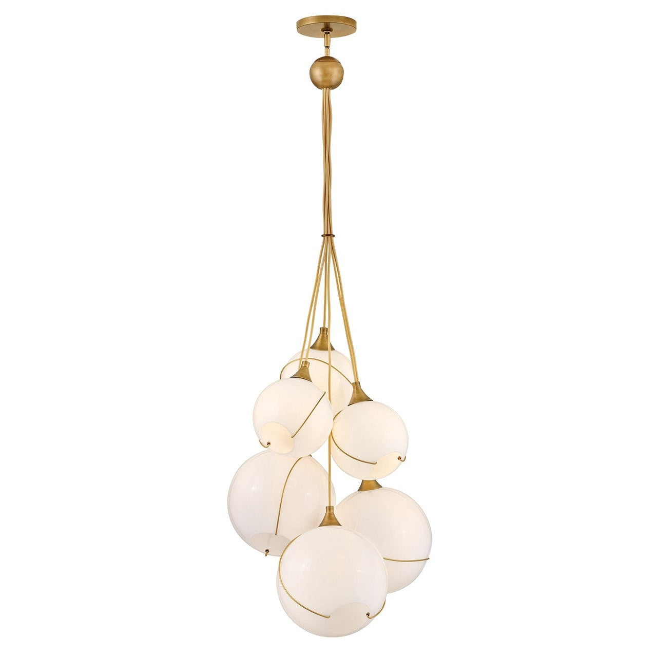 Hinkley - 30306HBR-CO - LED Chandelier - Skye - Heritage Brass