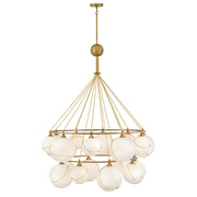 Hinkley - 30308HBR-CO - LED Chandelier - Skye - Heritage Brass