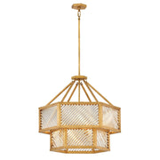 Hinkley - 47464DA - LED Chandelier - Sura - Distressed Brass