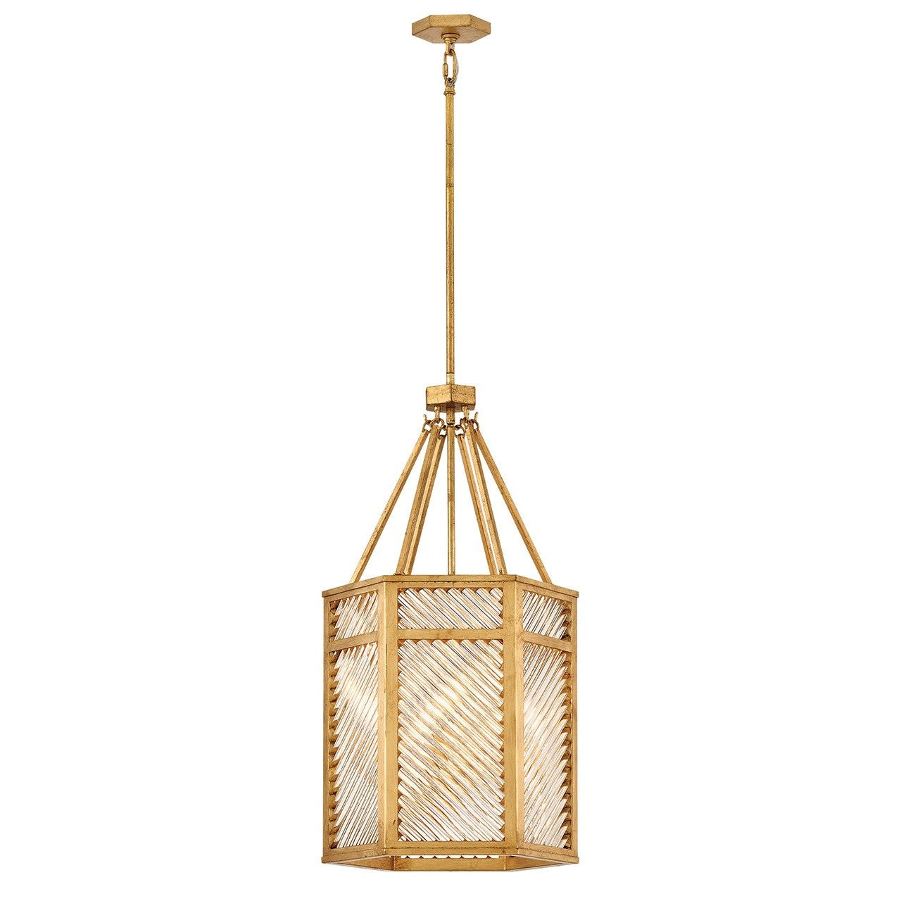 Hinkley - 47467DA - LED Pendant - Sura - Distressed Brass