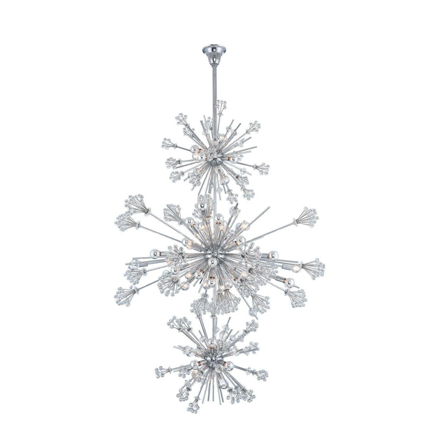Allegri - 11639-010-FR001 - 50 Light Pendant - Constellation - Chrome