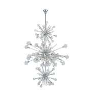 Allegri - 11639-010-FR001 - 50 Light Pendant - Constellation - Chrome