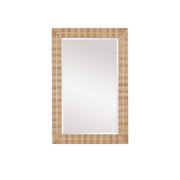 Currey and Company - 1000-0158 - Mirror - Dezi - Natural / Brass