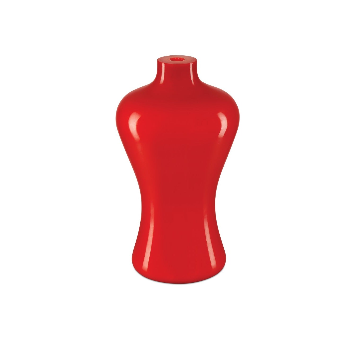 Currey and Company - 1200-0916 - Vase - Bittersweet Collection - Coral Orange