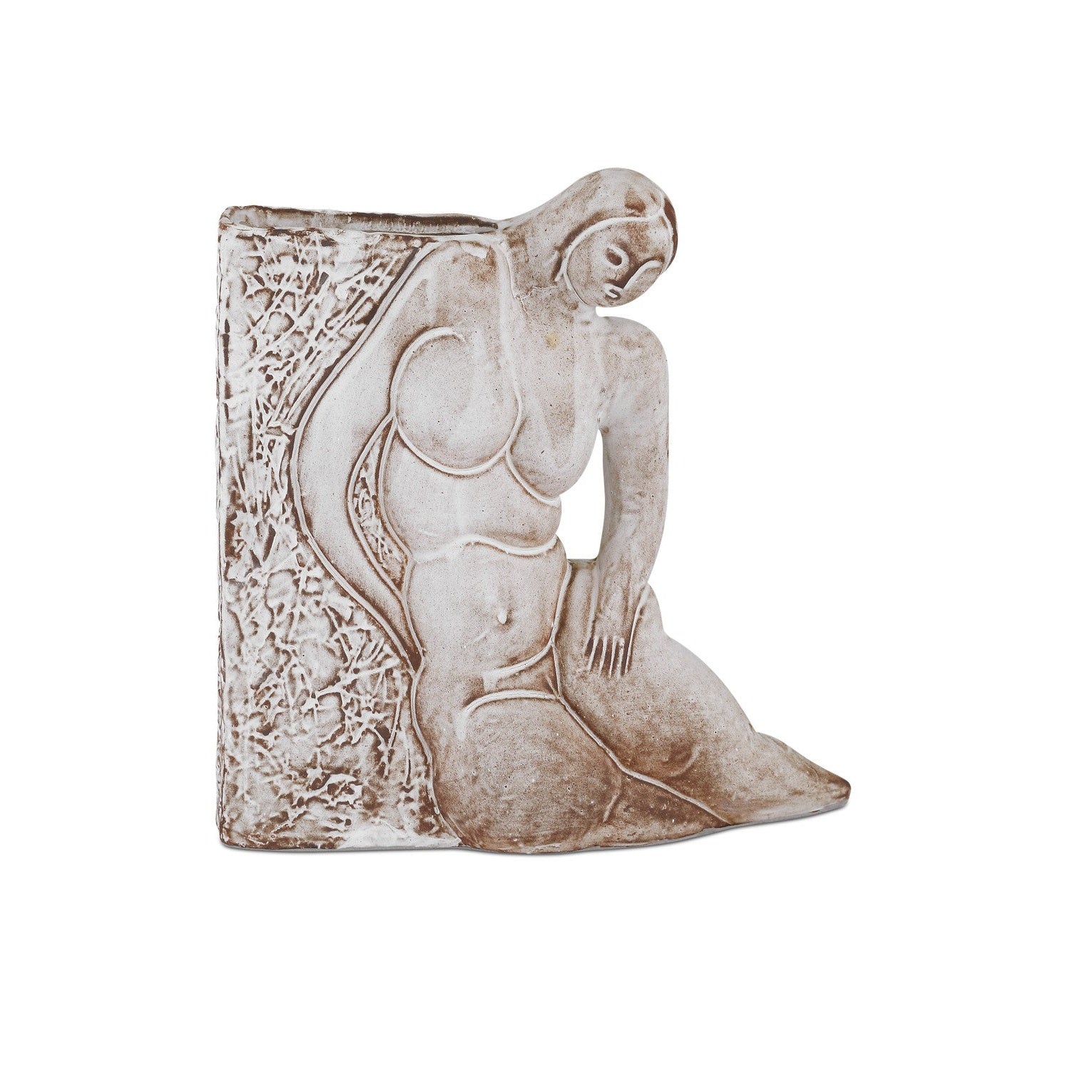 Currey and Company - 1200-0926 - Vase - Paramour Vase - Pale Brown