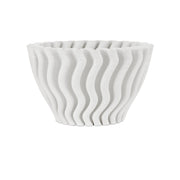Currey and Company - 1200-0933 - Vase - Ripple White Vase - White