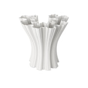 Currey and Company - 1200-0934 - Vase - Godet Collection - White