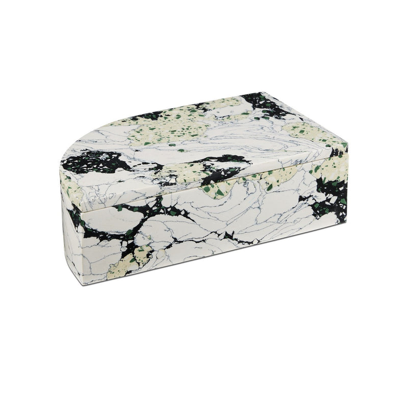 Currey and Company - 1200-0947 - Box - Fossey Collection - White / Black