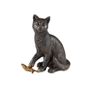 Currey and Company - 1200-0958 - Gatto - Gatto Bronze - Dark Brown / Polished Gold