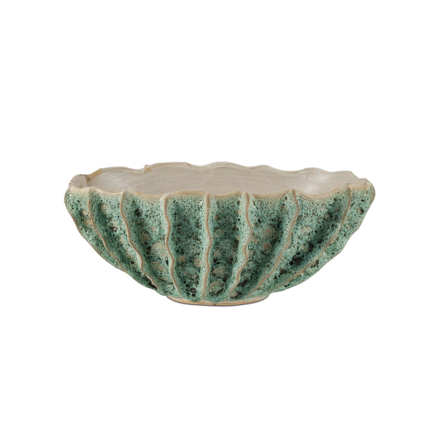 Currey and Company - 1200-0962 - Bowl - Sunken Boat Collection - Moss Green