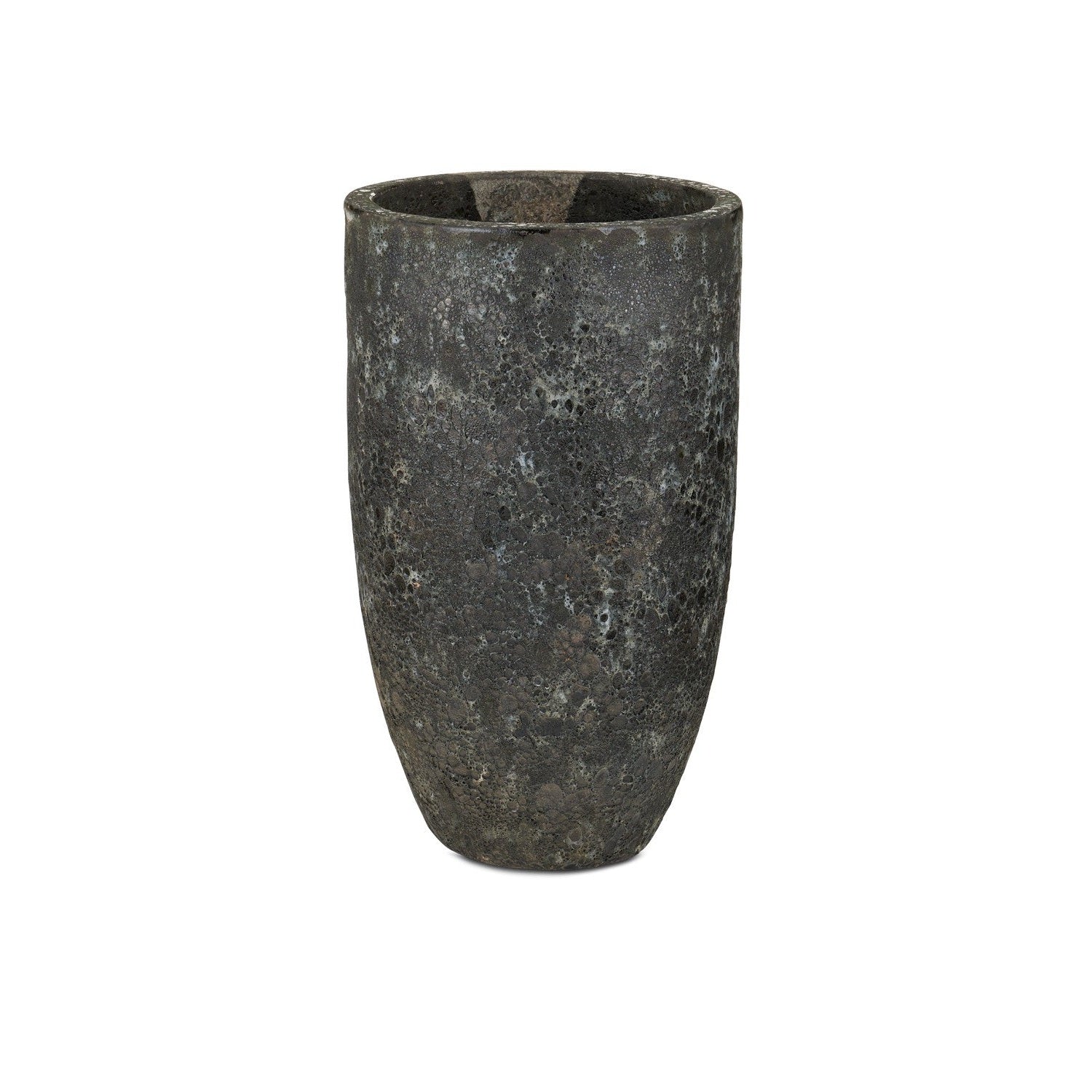 Currey and Company - 2200-0033 - Planter - Elias Collection - Reactive Black