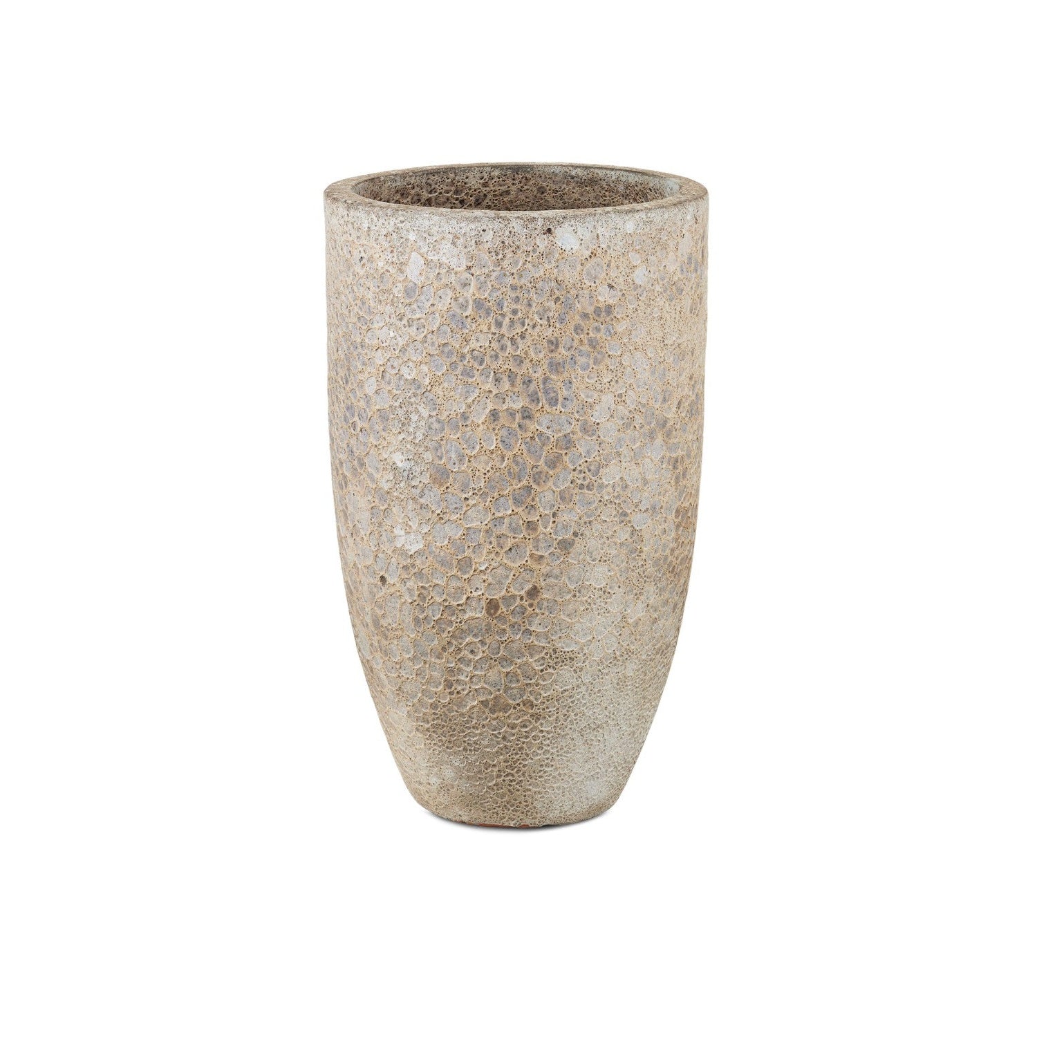 Currey and Company - 2200-0035 - Planter - Elias Collection - Reactive Cream