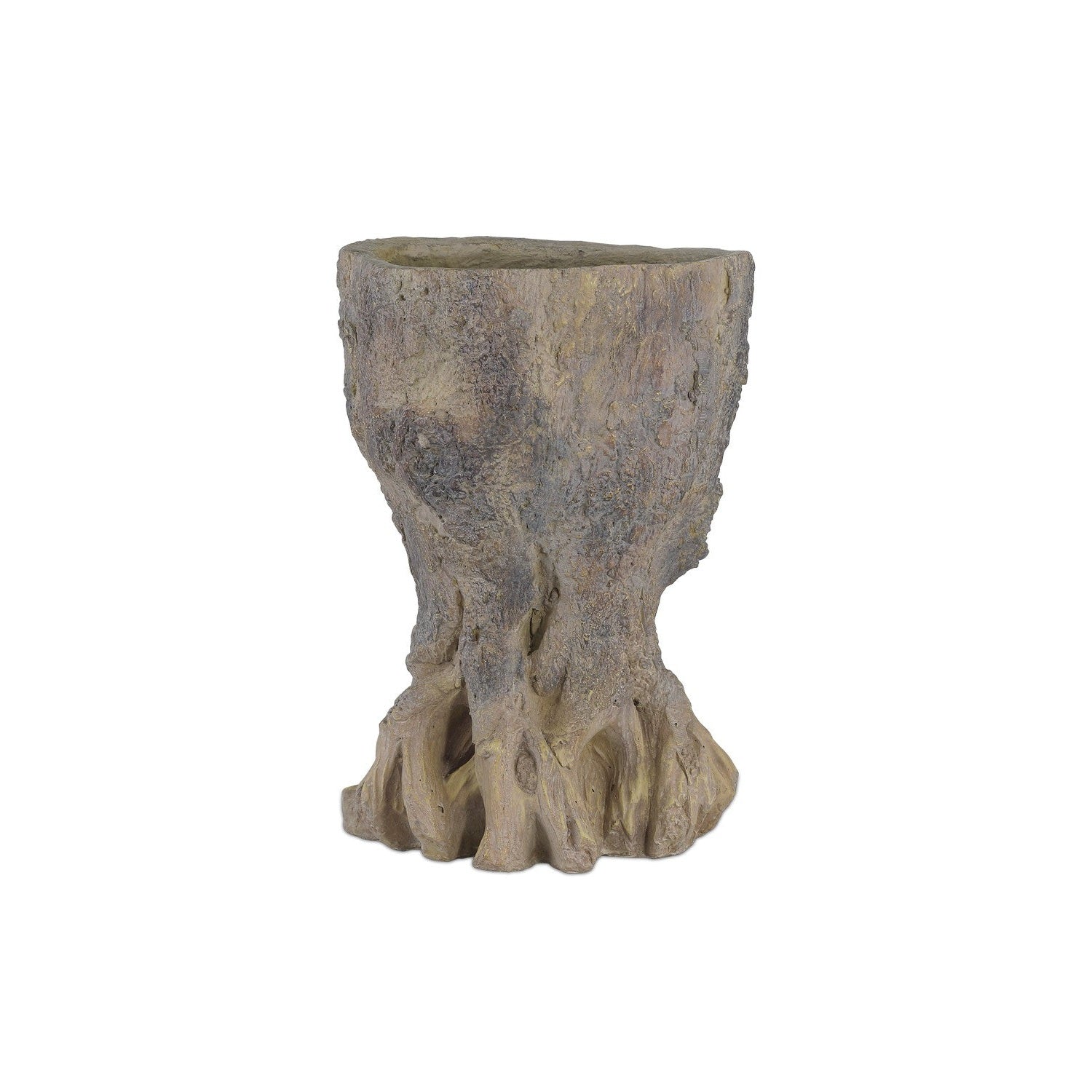 Currey and Company - 2200-0053 - Planter - Old Growth Collection - Dark Brown