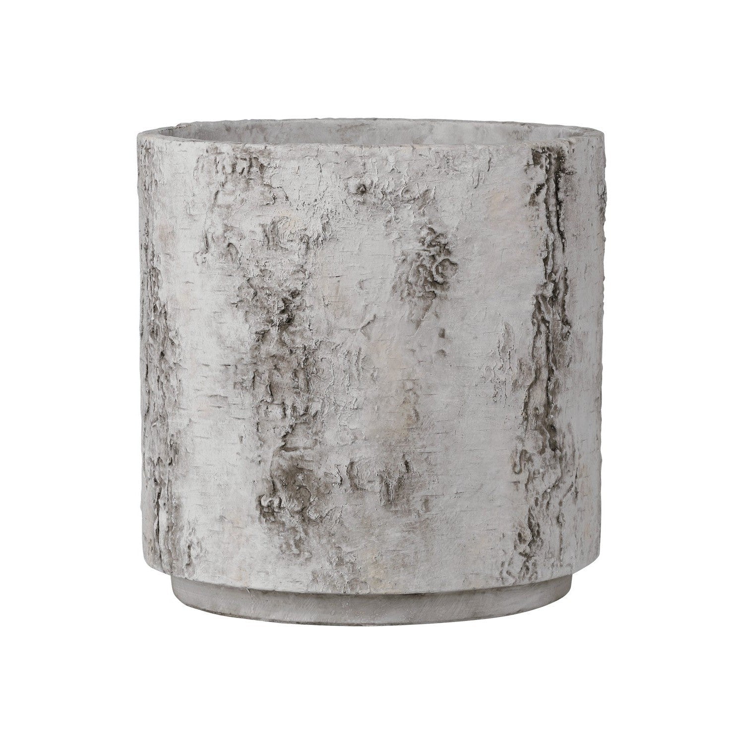 Currey and Company - 2200-0054 - Planter - Faux Birch Collection - Black / Beige / Pale Gray
