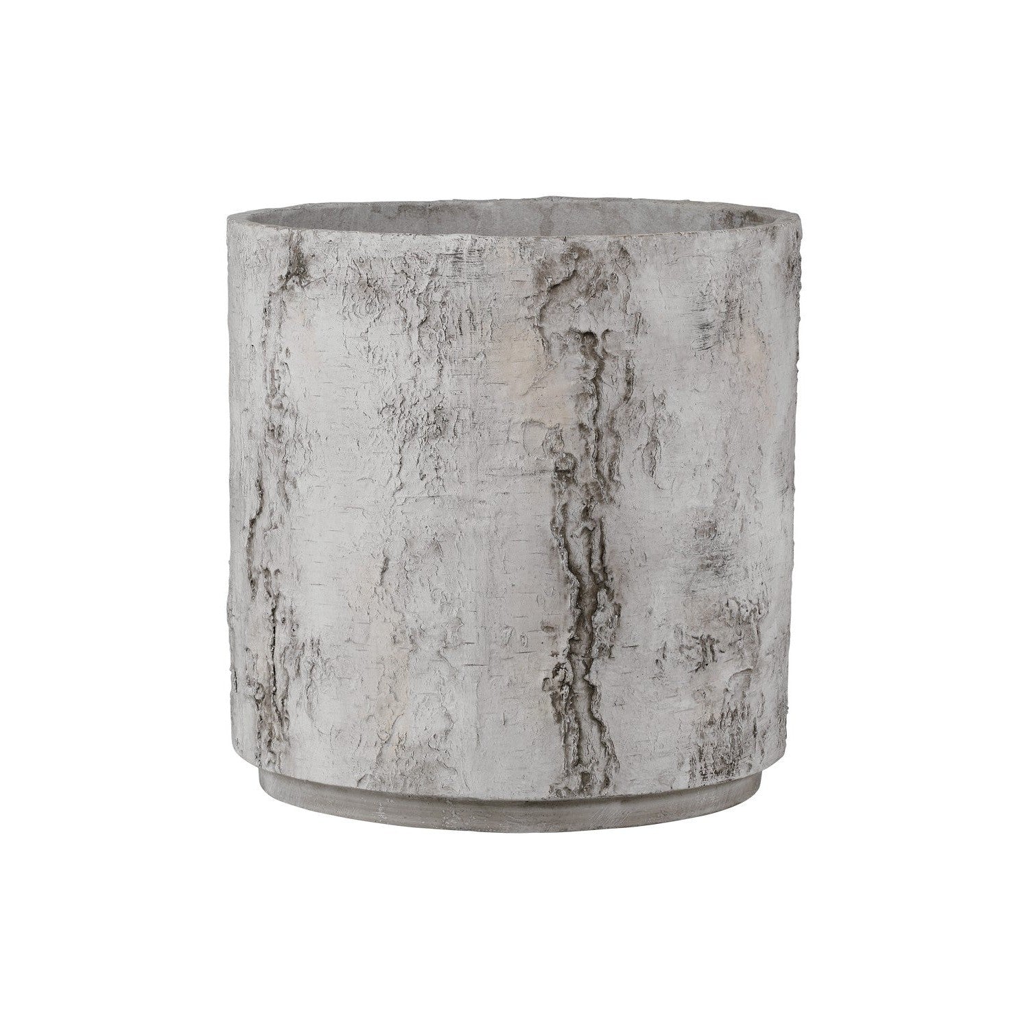 Currey and Company - 2200-0055 - Planter - Faux Birch Collection - Black / Beige / Pale Gray