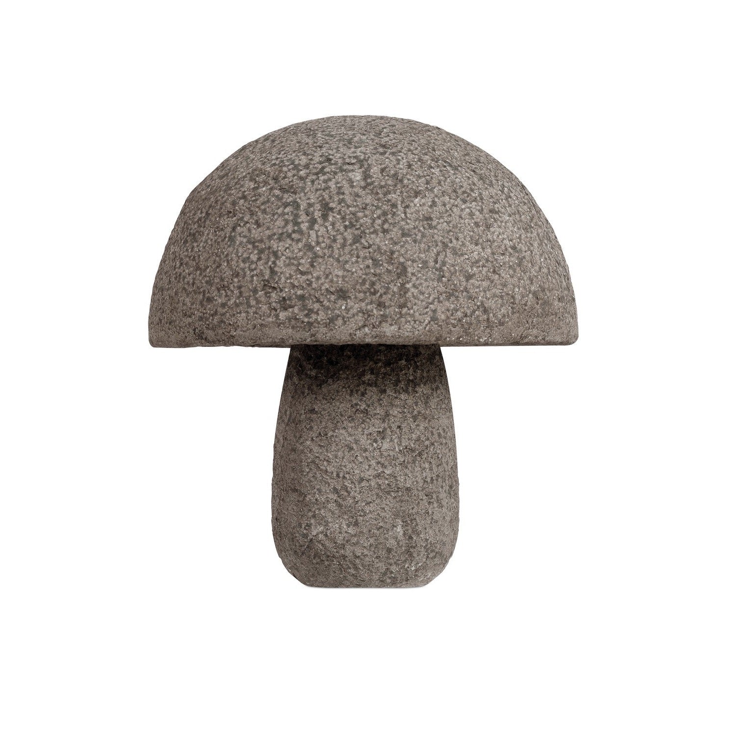 Currey and Company - 2200-0058 - Mushroom - Large Granite Mushroom - Textured Brown