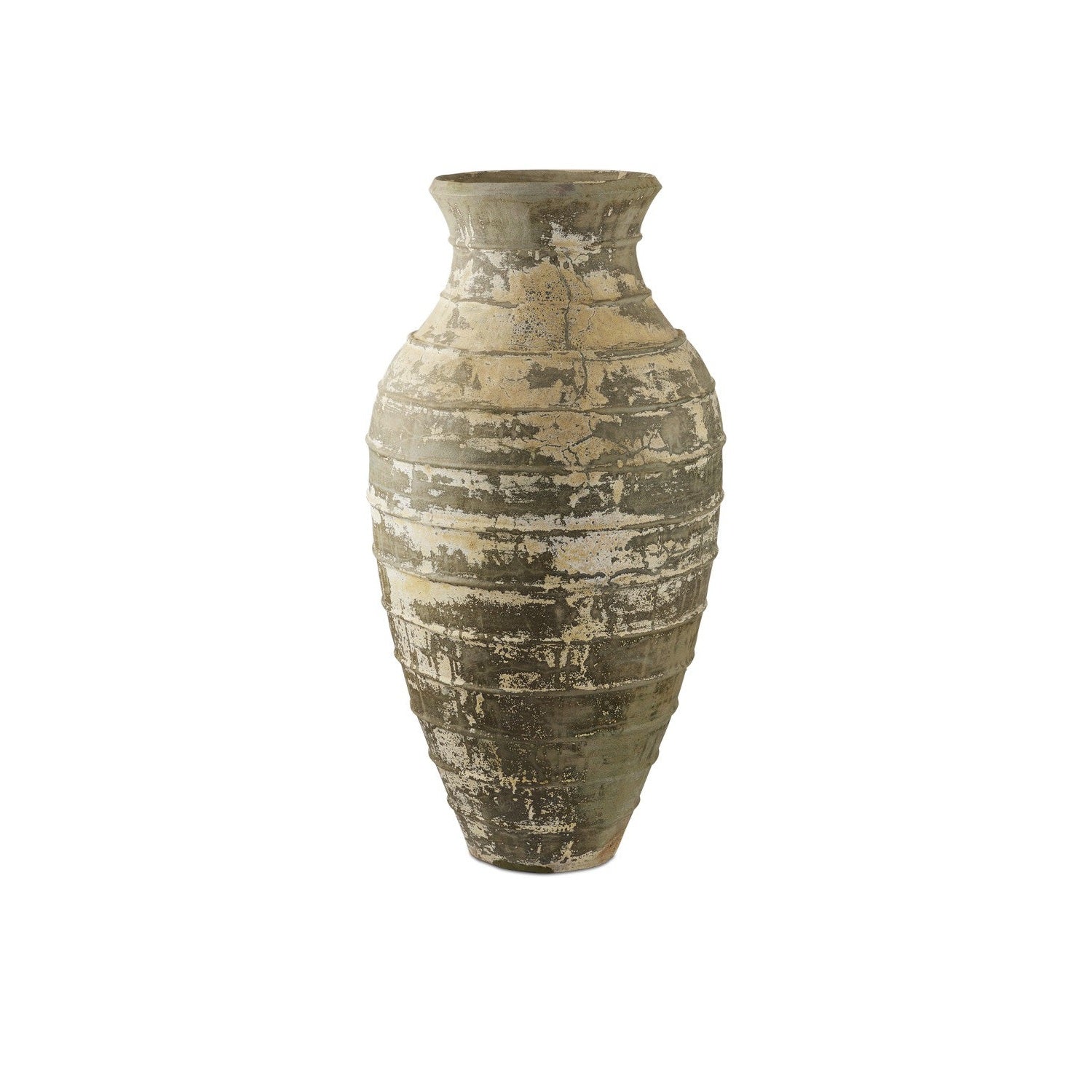 Currey and Company - 2200-0059 - Urn - Lipari Collection - Antique White