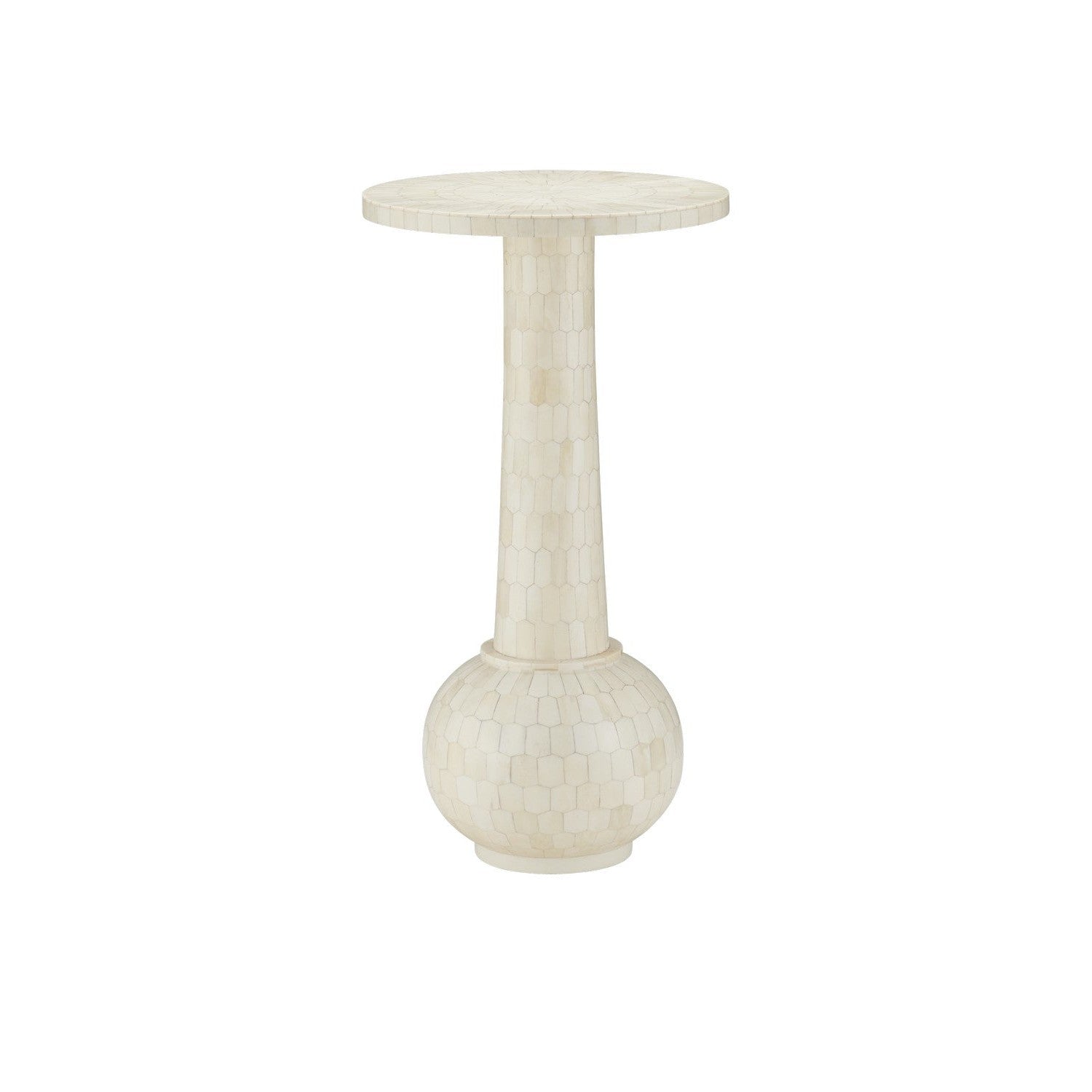 Currey and Company - 3000-0307 - Drinks Table - Osa Collection - Off-White