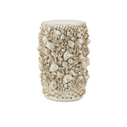 Currey and Company - 3000-0311 - Accent Table - Corfu Collection - Milky White