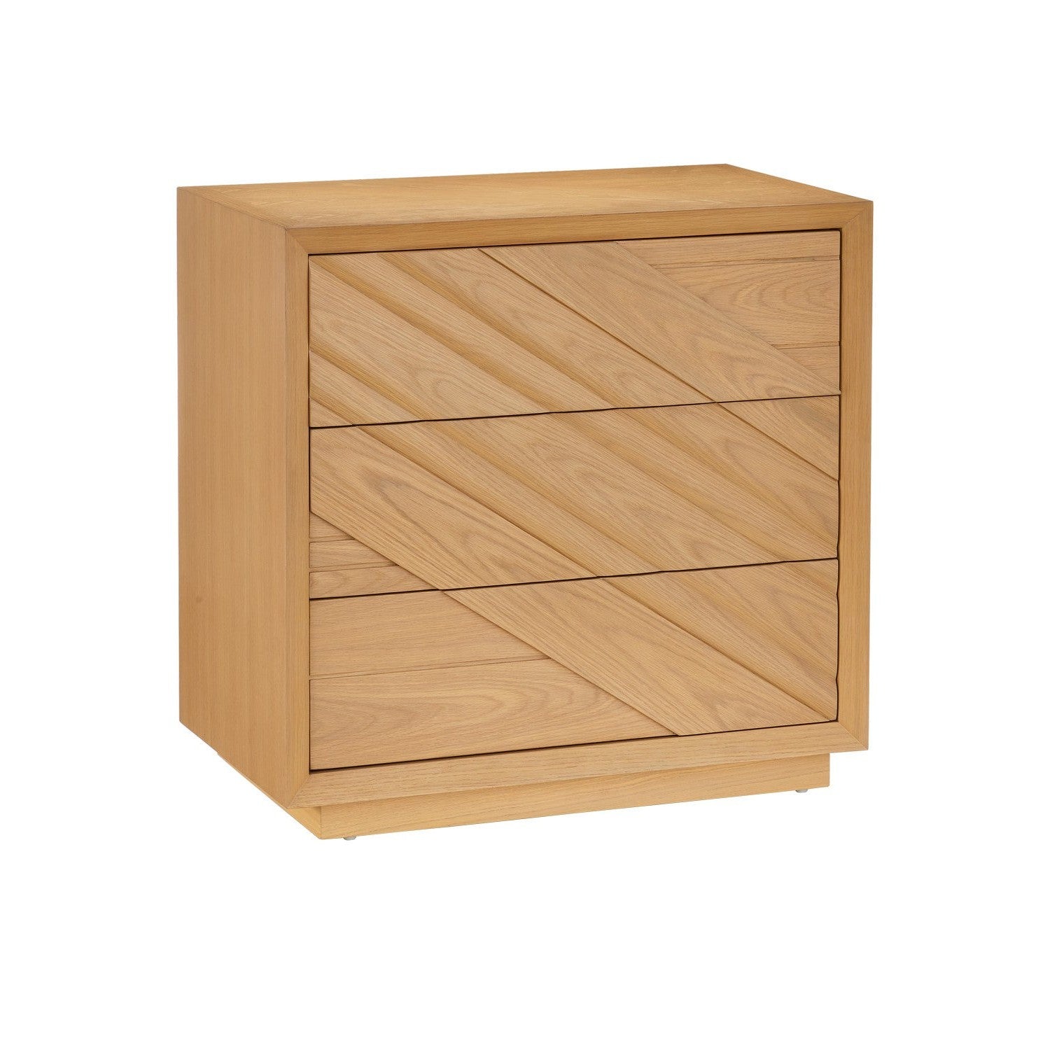 Currey and Company - 3000-0316 - Chest - Margot Collection - Light Oak / Beige