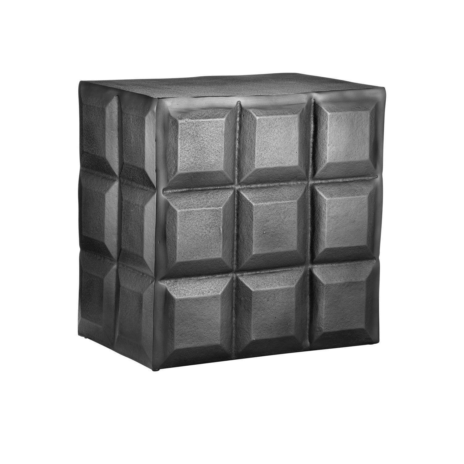 Currey and Company - 4000-0198 - Side Table - Bower Side Table - Black Nickel