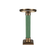 Currey and Company - 4000-0209 - Accent Table - Gavin Green Accent Table - Green / Antique Brass