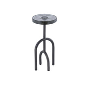 Currey and Company - 4000-0212 - Drinks Table - Grove Drinks Table - Black Nickel / Clear
