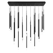 W.A.C. Lighting - PD-69423L-BK - LED Chandelier - Viggo - Black