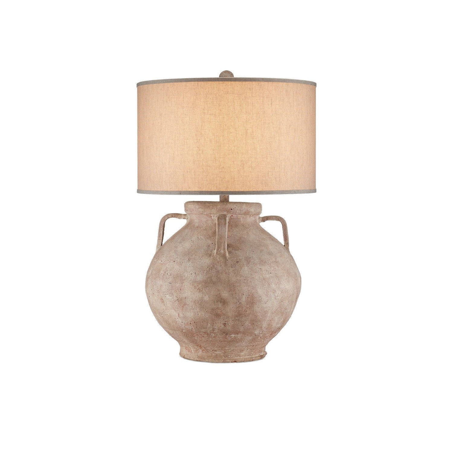 Currey and Company - 6000-0968 - One Light Table Lamp - Pompeii Table Lamp - Brownish Gray