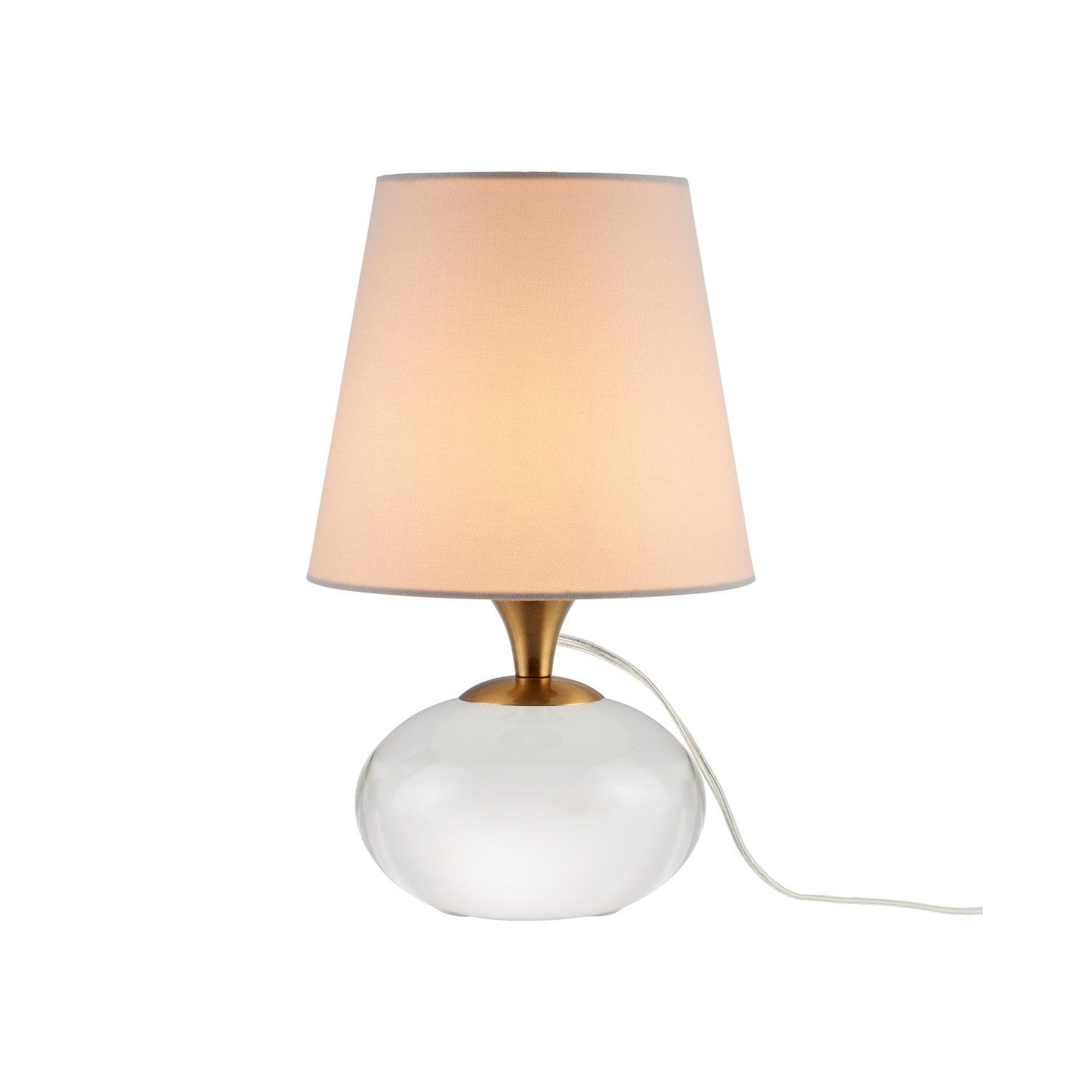 Currey and Company - 6000-0970 - One Light Table Lamp - Diantha Table Lamp - Clear / Antique Brass