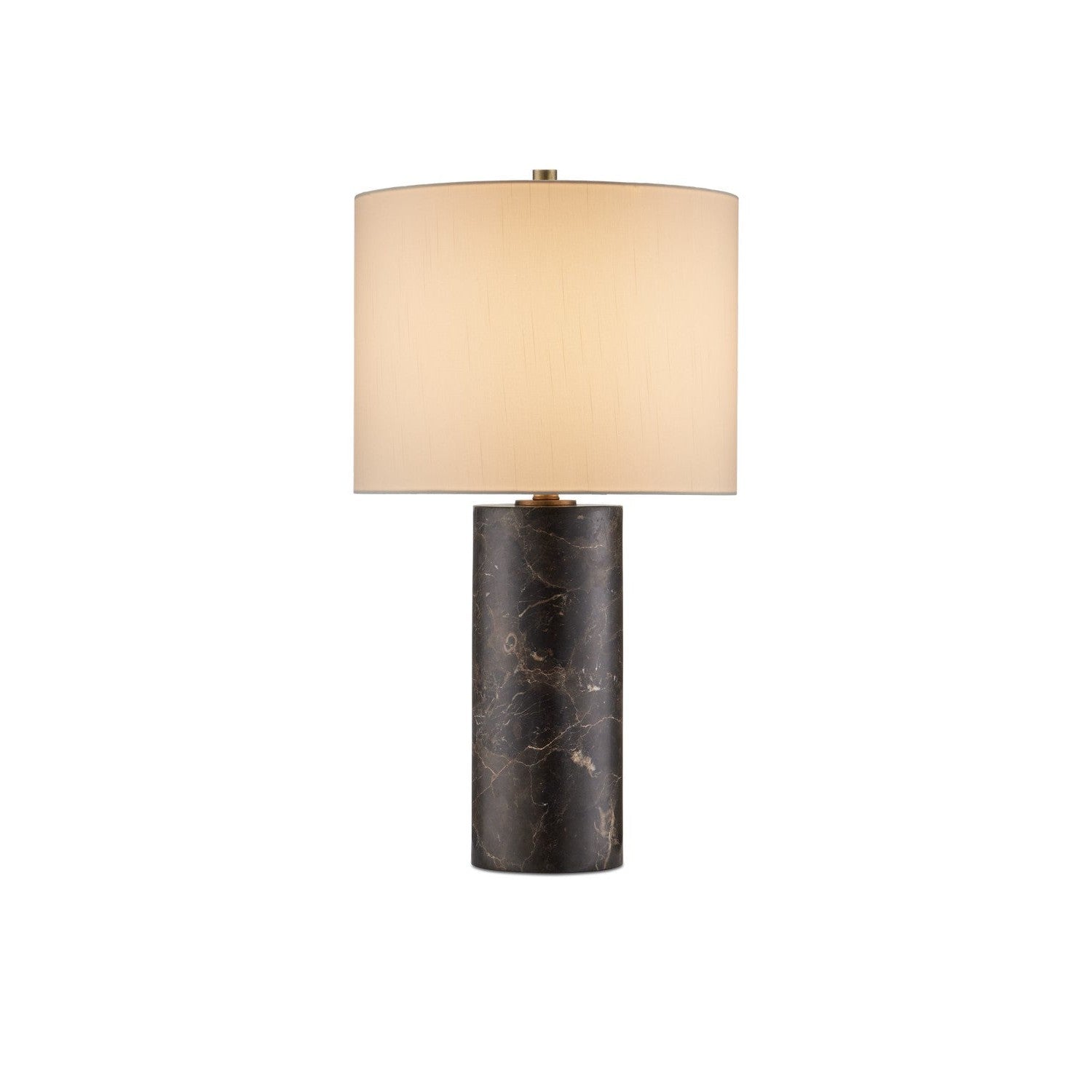 Currey and Company - 6000-0974 - One Light Table Lamp - Vespera Collection - Coffee Brown / Antique Brass