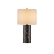 Currey and Company - 6000-0974 - One Light Table Lamp - Vespera Collection - Coffee Brown / Antique Brass