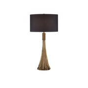 Currey and Company - 6000-0983 - One Light Table Lamp - Baroque Table Lamp - Antique Brass