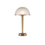 Currey and Company - 6000-0986 - LED Table Lamp - Gatsby Table Lamp - Antique Brass / Frosted