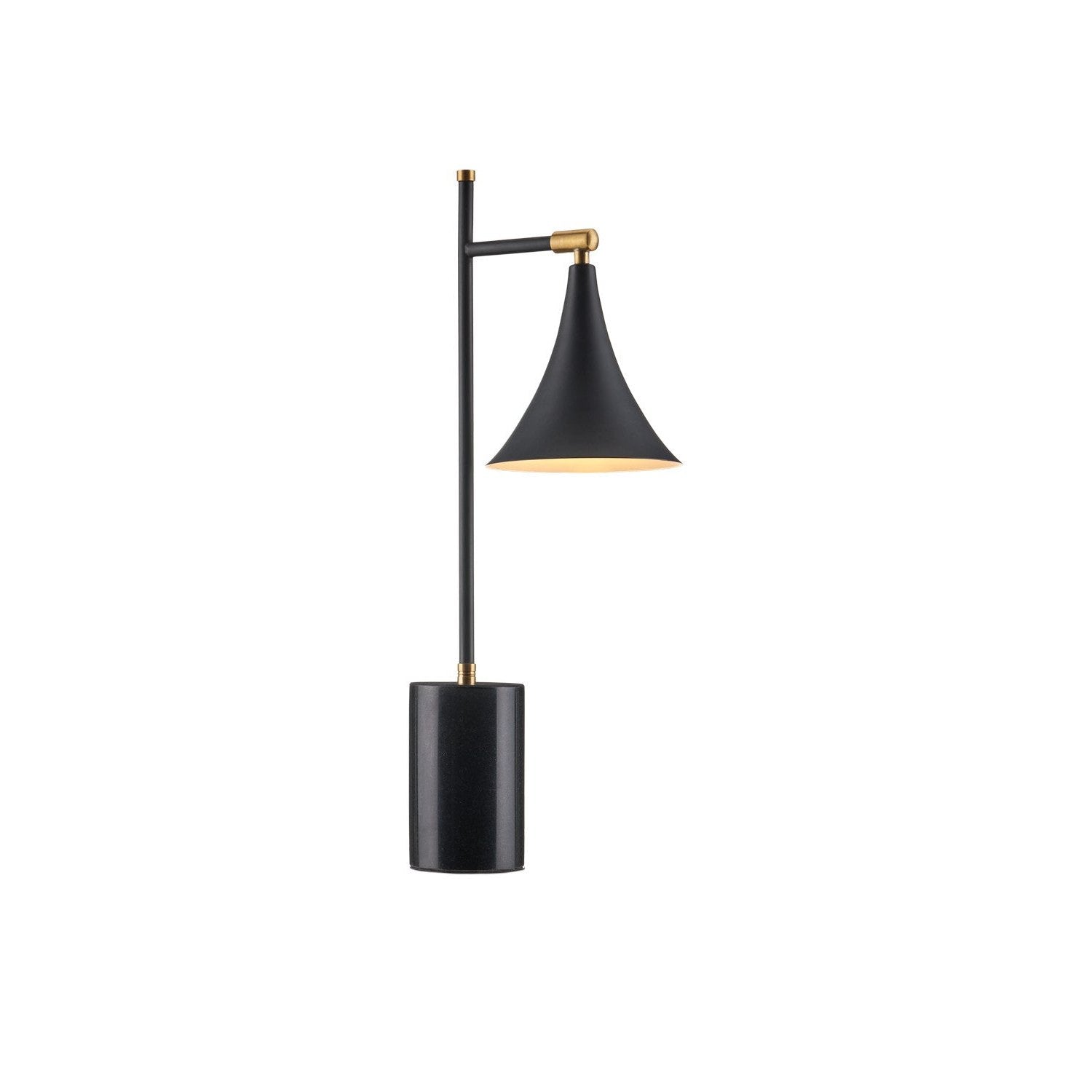 Currey and Company - 6000-0987 - LED Table Lamp - Bibliophile Table Lamp - Matte Black / Matte Brass