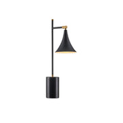 Currey and Company - 6000-0987 - LED Table Lamp - Bibliophile Table Lamp - Matte Black / Matte Brass