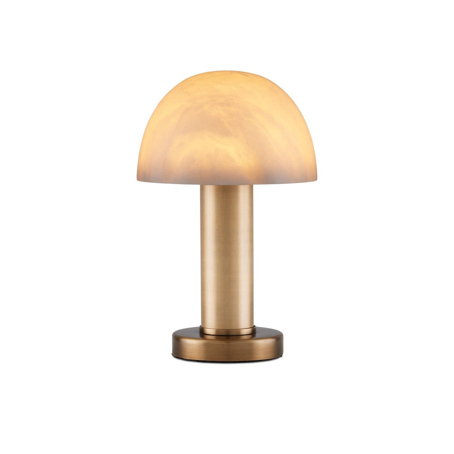Currey and Company - 6000-0989 - One Light Table Lamp - La Gravite Mini Table Lamp - Natural / Brass