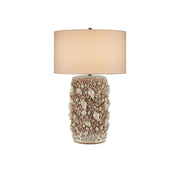 Currey and Company - 6000-0994 - One Light Table Lamp - Corfu Collection - Milky White