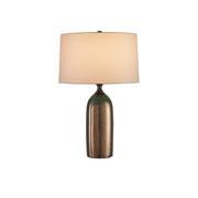 Currey and Company - 6000-1000 - One Light Table Lamp - Cuprum Table Lamp - Dark Green / Copper