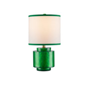Currey and Company - 6000-1001 - One Light Table Lamp - Beryl Collection - Green Swirl