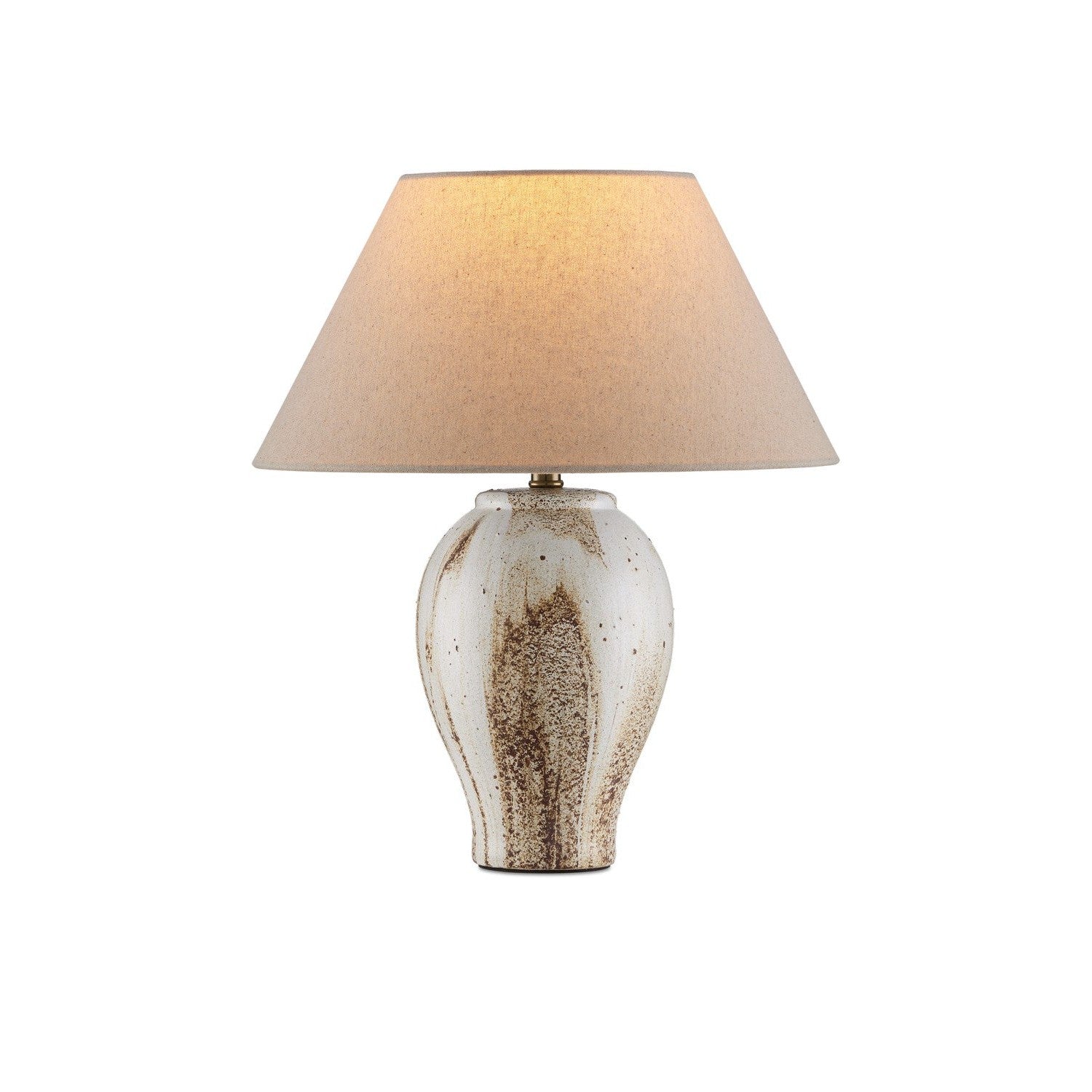 Currey and Company - 6000-1004 - One Light Table Lamp - Latte Beige Table Lamp - Beige / Off-White