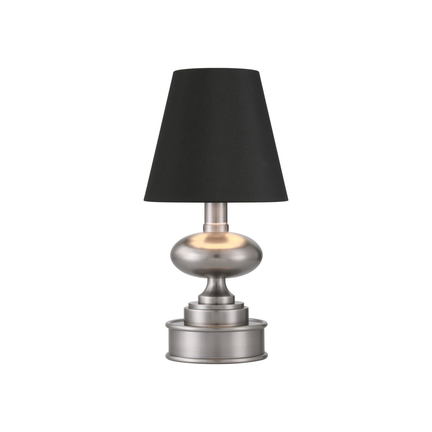 Currey and Company - 6700-0002 - One Light Table Lamp - Galavant Collection - Brushed Nickel