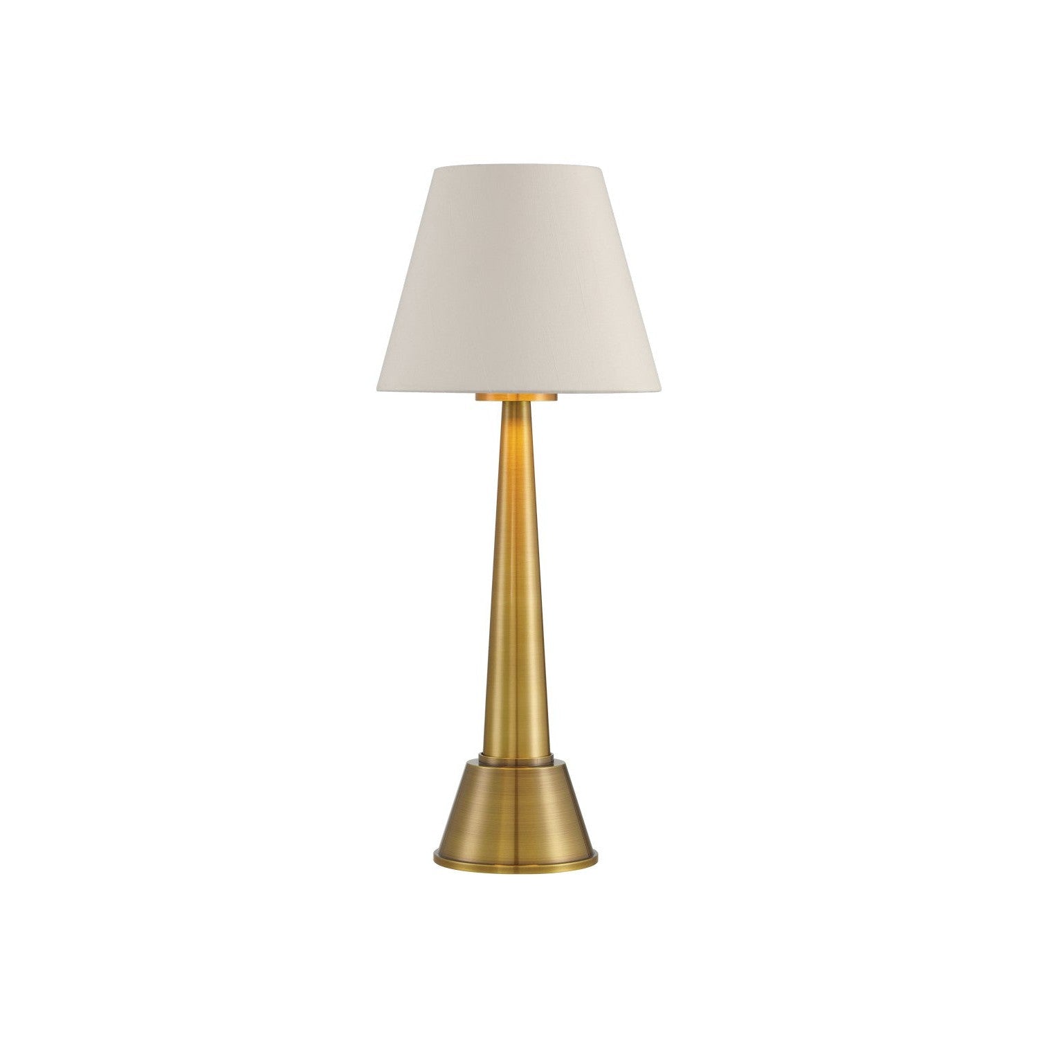 Currey and Company - 6700-0003 - One Light Table Lamp - Saunter Brass Cordless Table Lamp - Brass