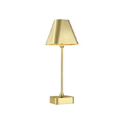 Currey and Company - 6700-0004 - One Light Table Lamp - Gadabout Brass Cordless Table Lamp - Polished Brass