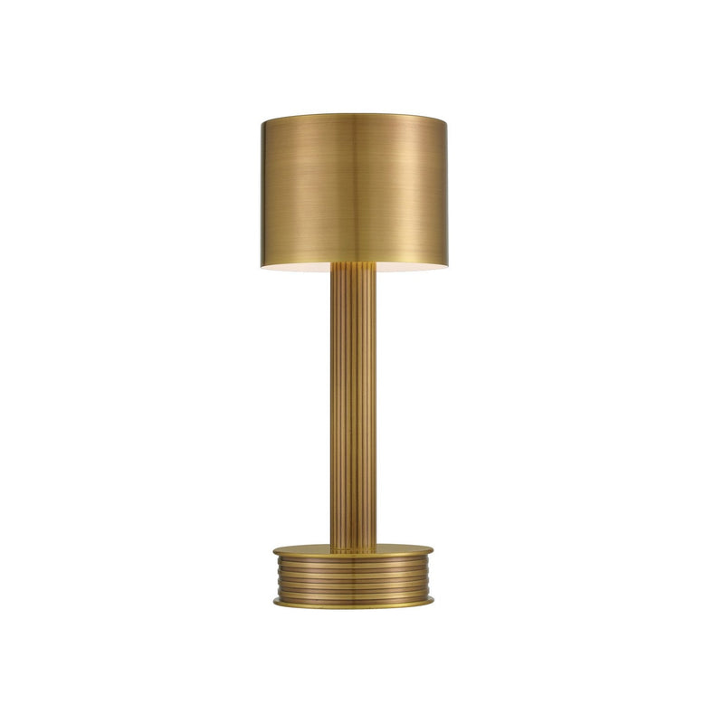 Currey and Company - 6700-0010 - LED Table Lamp - Traverse Collection - Brass