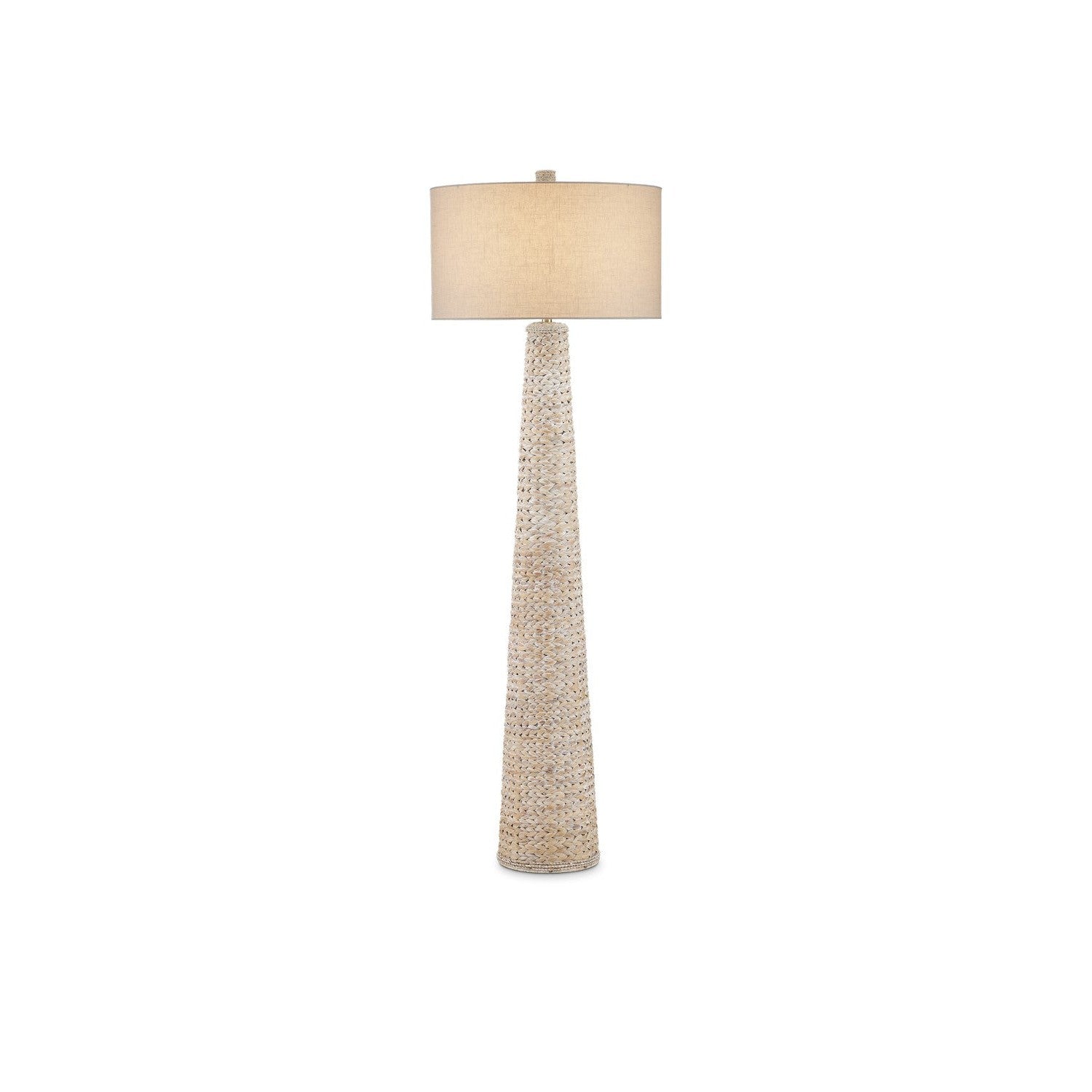 Currey and Company - 8000-0166 - One Light Floor Lamp - Birdsong Collection - Whitewash