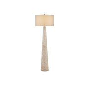 Currey and Company - 8000-0166 - One Light Floor Lamp - Birdsong Collection - Whitewash