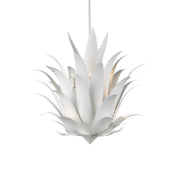Currey and Company - 9000-1263 - Nine Light Chandelier - Agave Collection - Gesso White